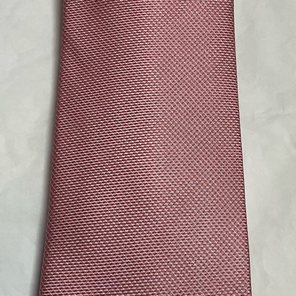 Dunhill Silk Tie - Pink - Picture 3 of 3